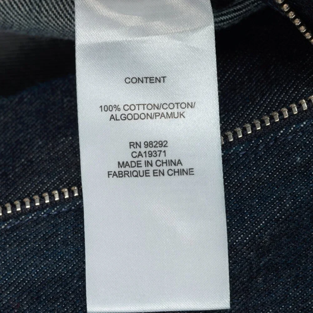 Tibi Earl Dark Denim Indigo Barrel Jeans - Picture 11 of 12
